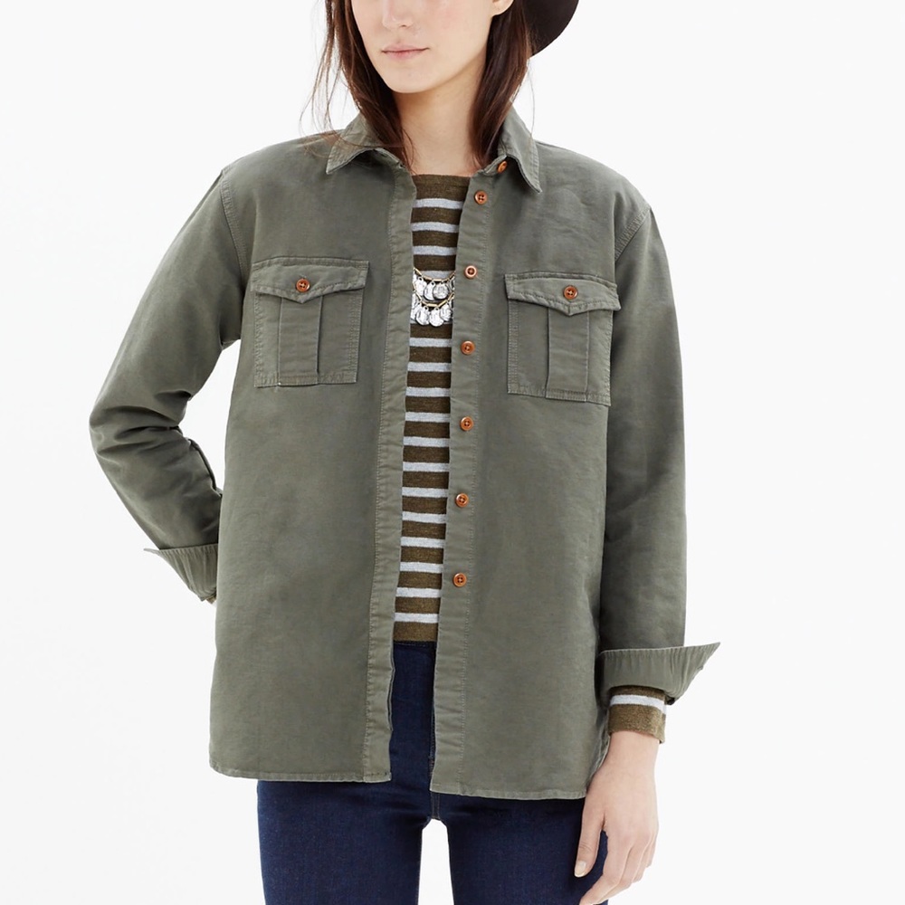 Madewell field bound cargo shirt Jacket
